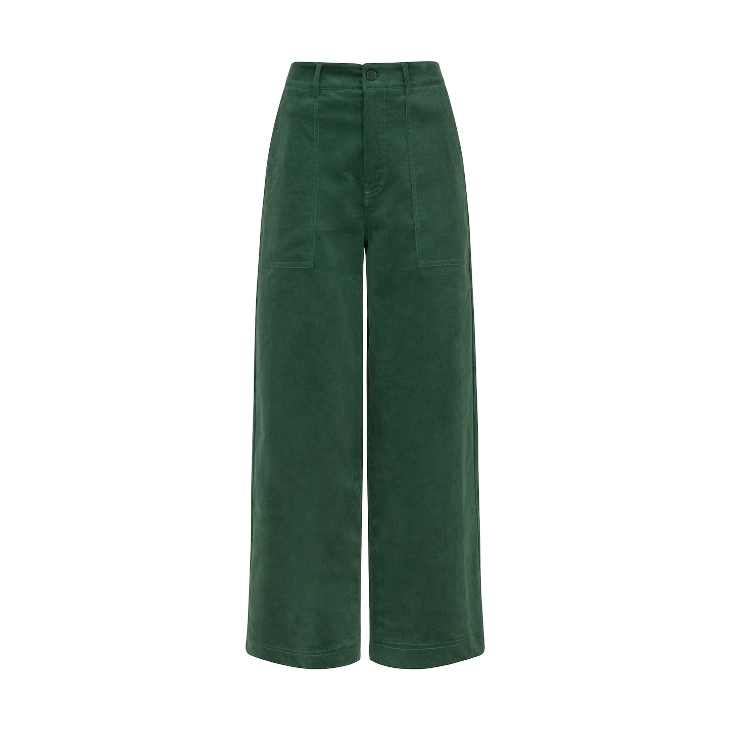 Nora Cropped Trouser - Green