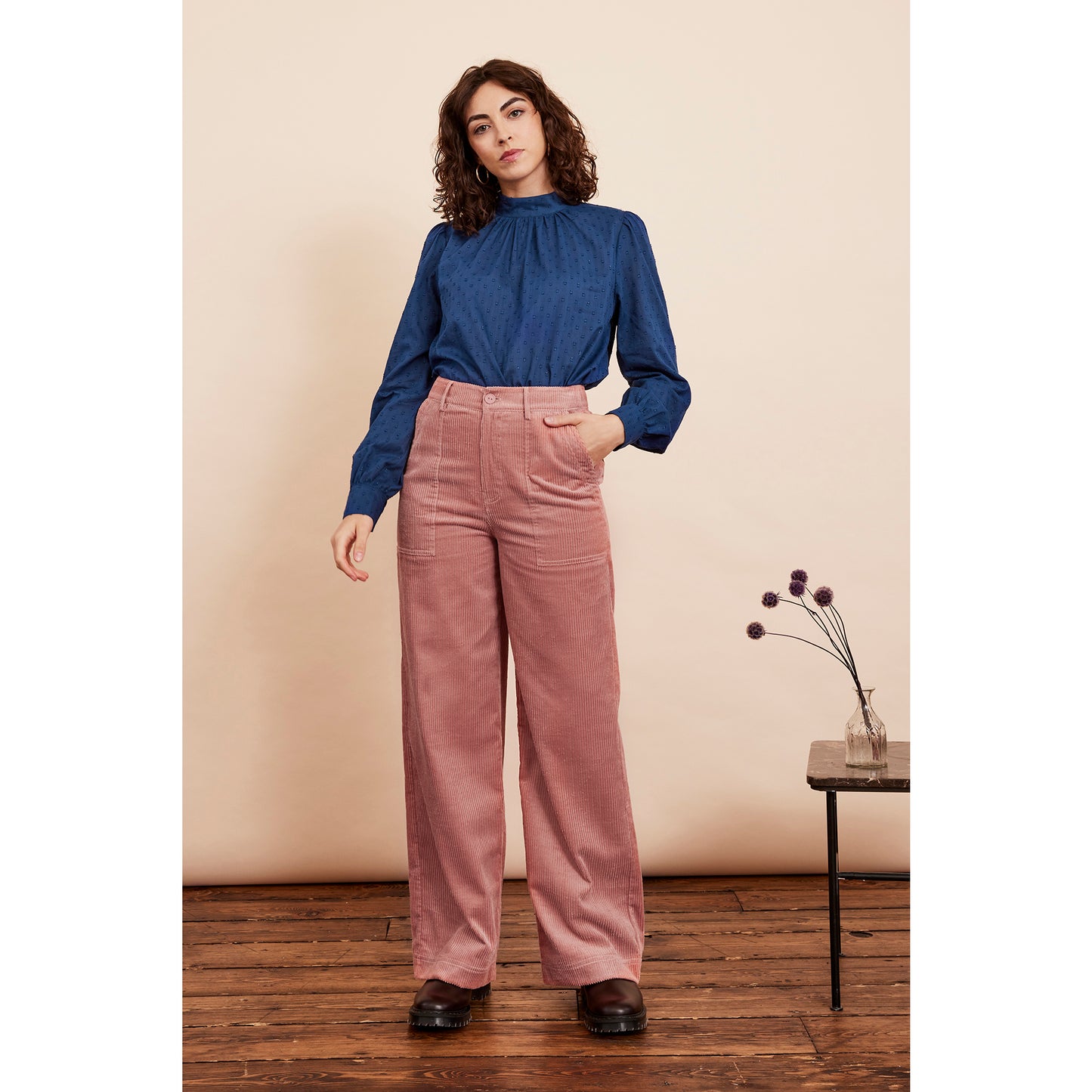 Nora Trouser - Dusty Pink