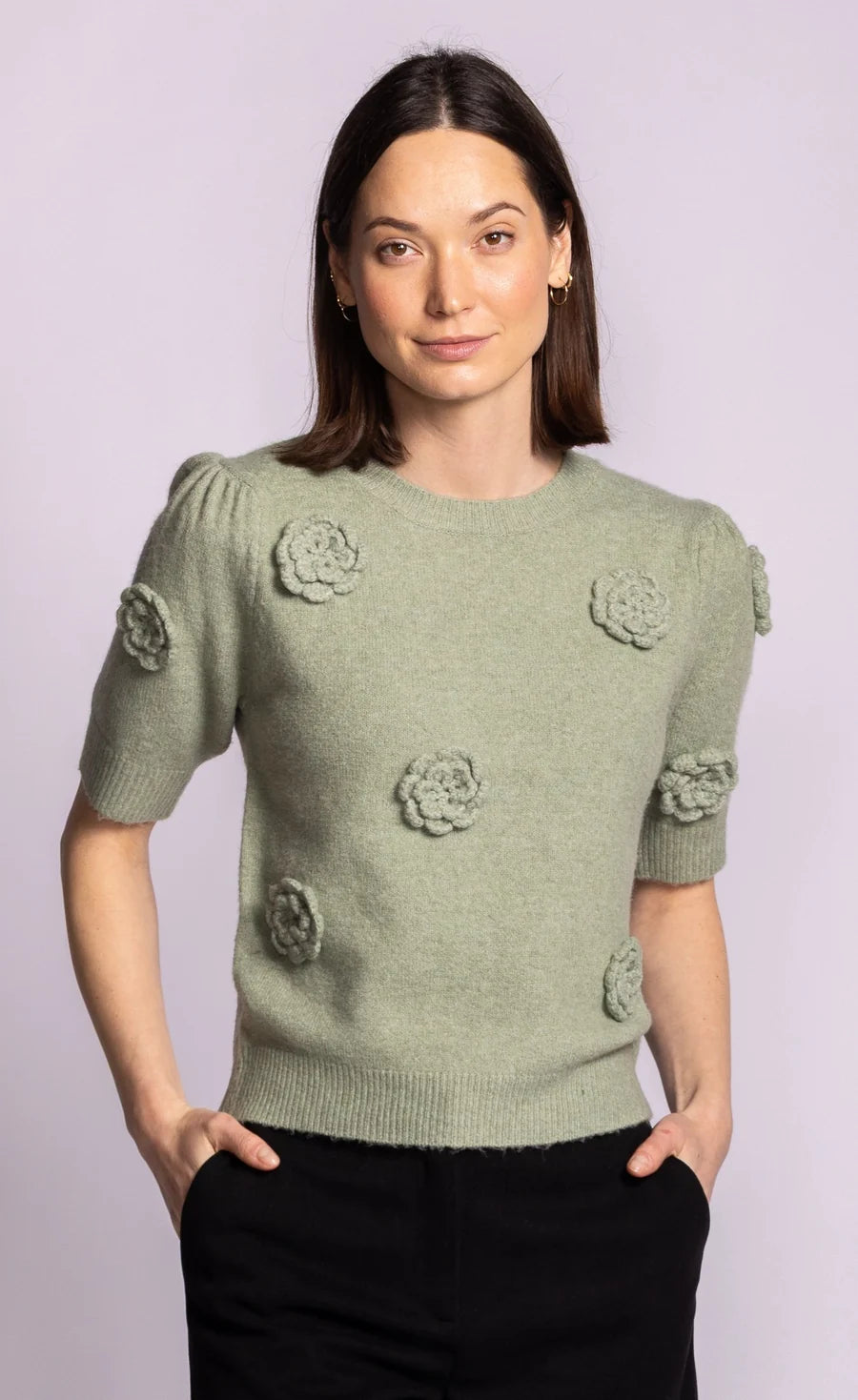 Roslyn Sweater - Green