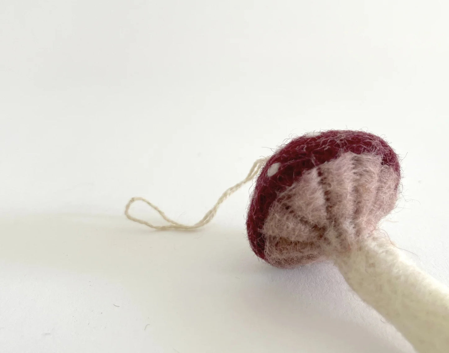 Plum Mushroom Ornament