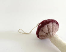 Load image into Gallery viewer, Plum Mushroom Ornament
