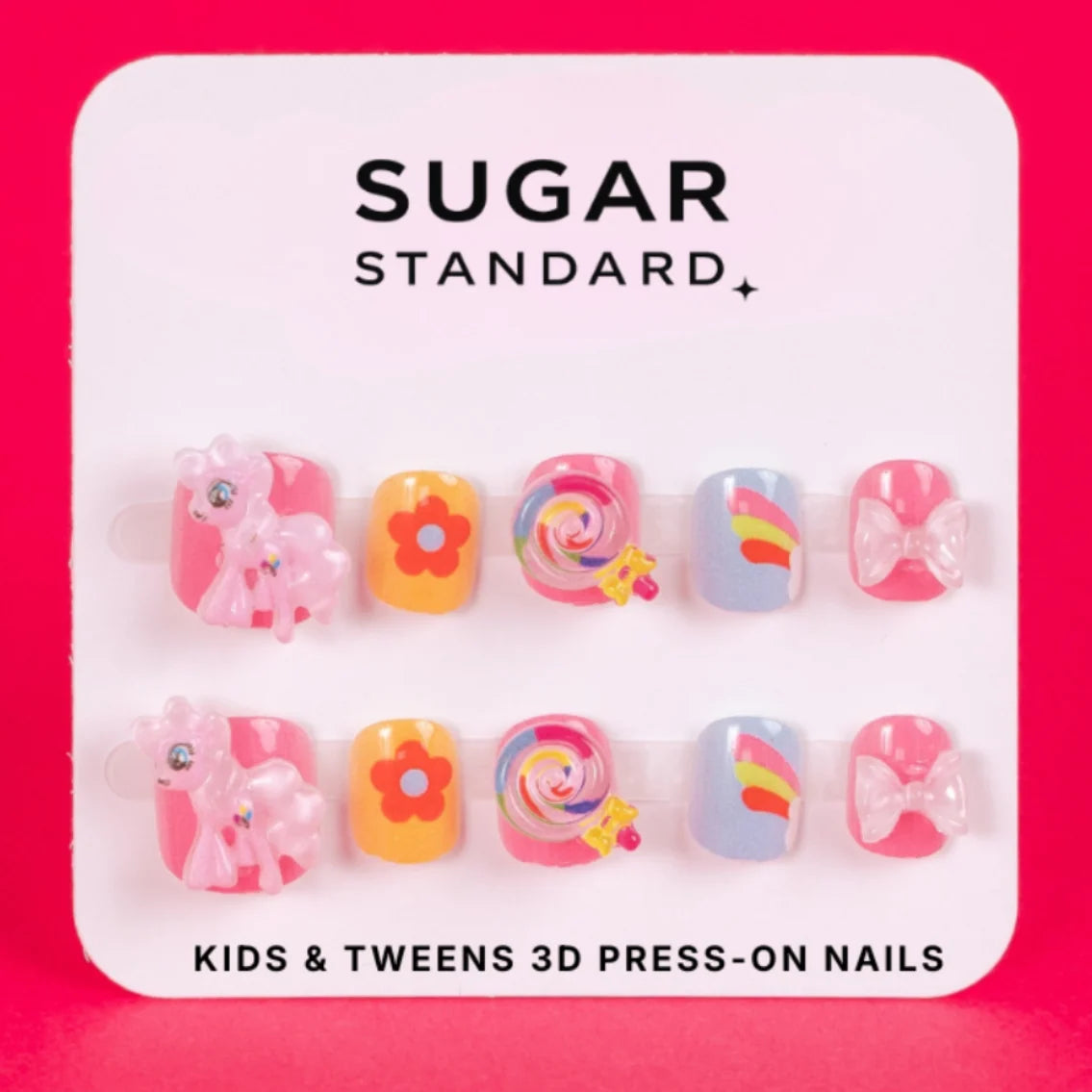 Little Sugar Nails - Rainbow Pony