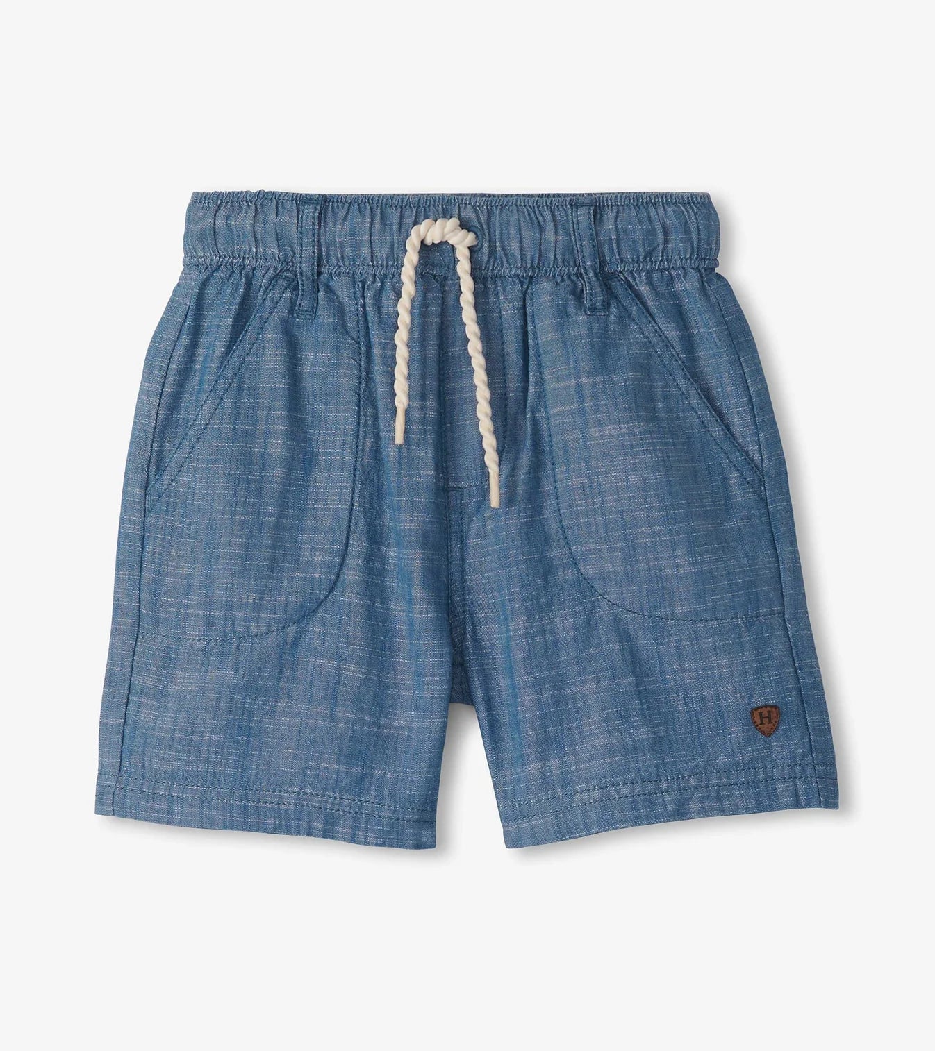 Indigo Woven Shorts