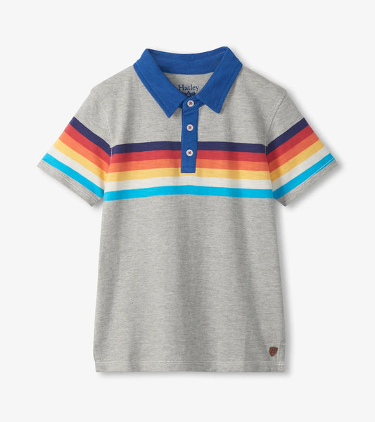 70's Stripes Polo T-Shirt