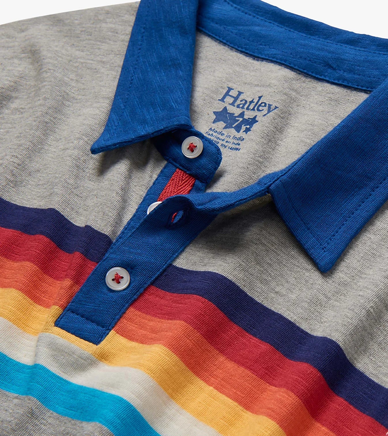 70's Stripes Polo T-Shirt