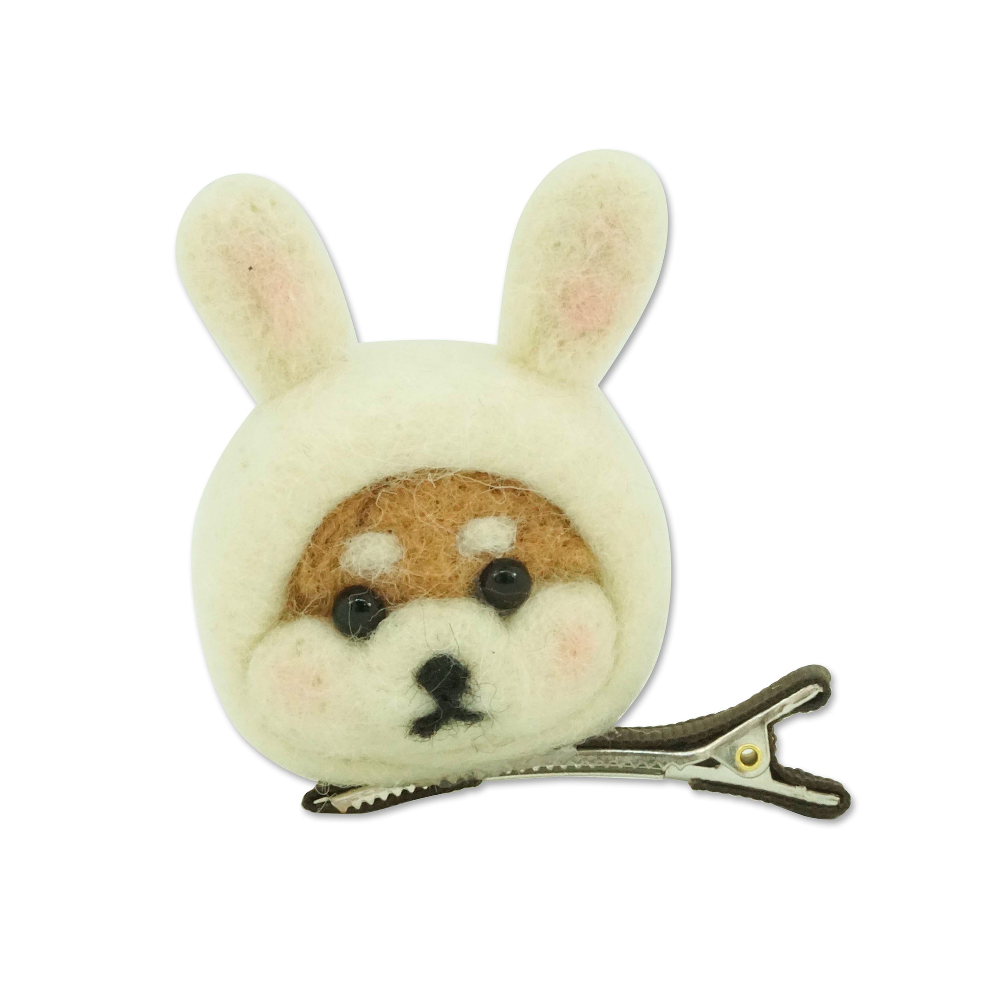 NWOT Corgi Hair Clip Tan and Cream Corgi Dog Hair Claw Clip: Creamy Brown Hair Accessory - Etsy main image 2