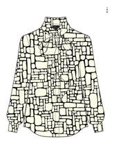 Load image into Gallery viewer, Alessandra Blouse - Pebbles
