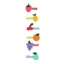 Load image into Gallery viewer, Fruit Hair Clips (x6)
