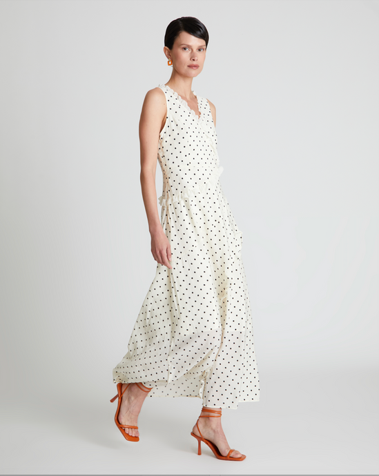 Compania Fantastica Romantic Polka Dot Dress