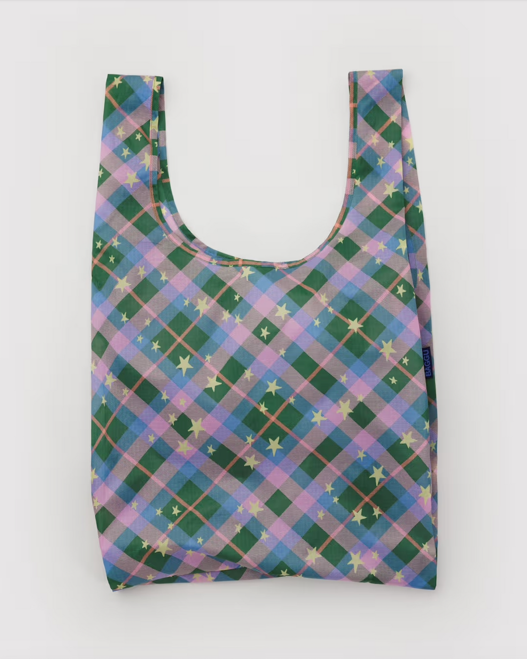 Standard BAGGU -  Green Star Plaid