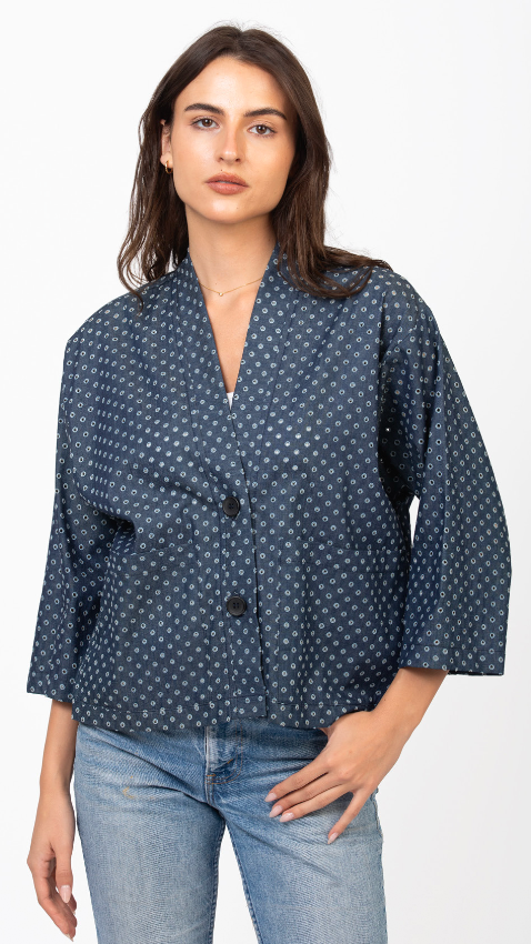 2-Button Jacket - Chambray
