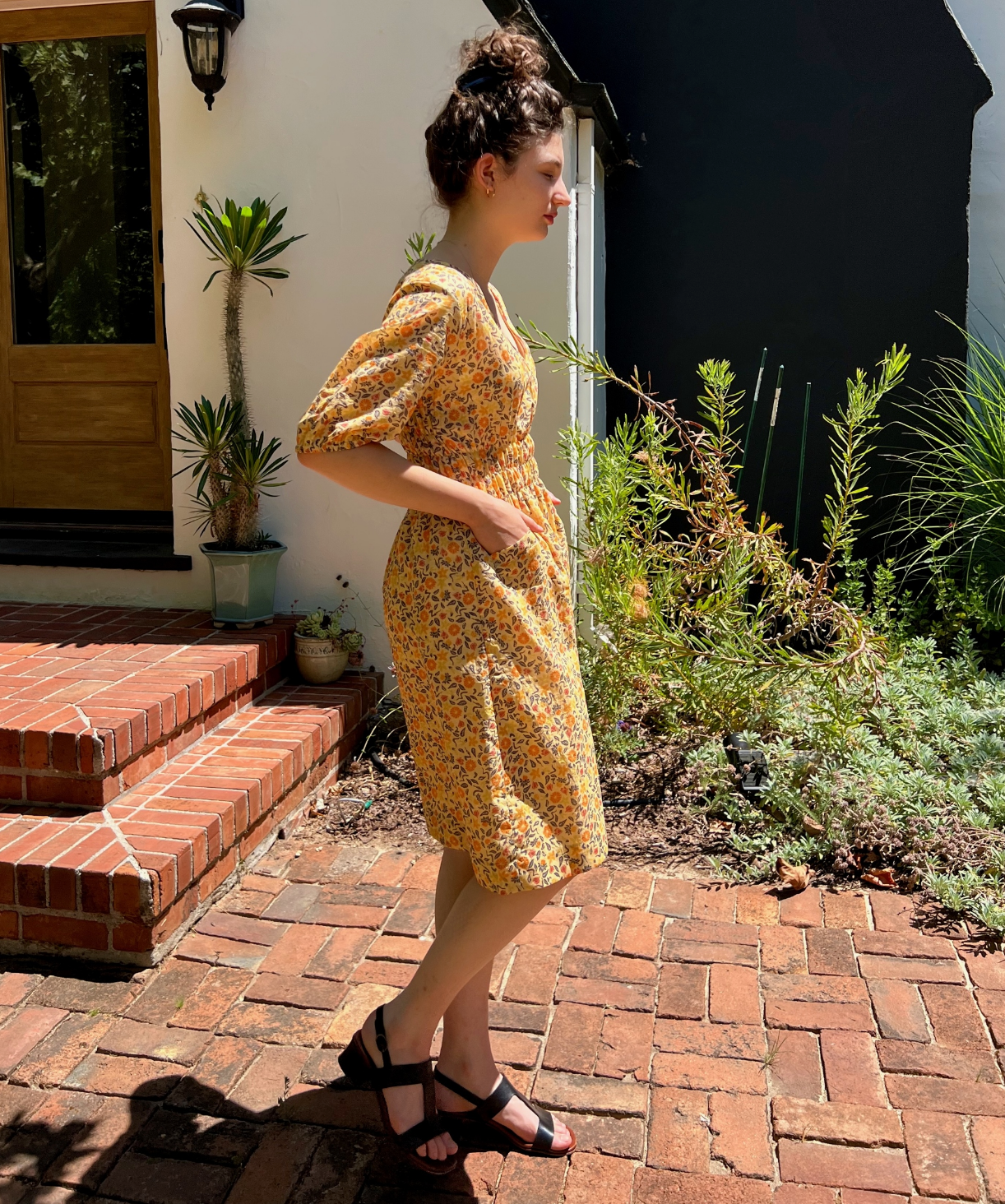 Fiji Dress - Snake/Flower Print