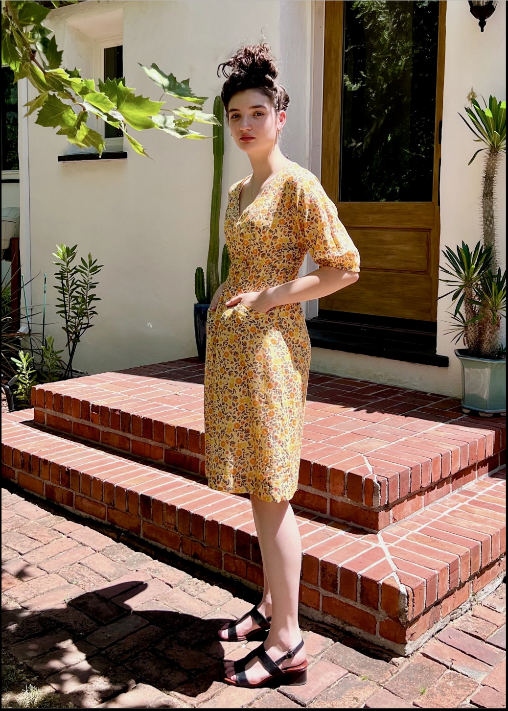 Fiji Dress - Snake/Flower Print