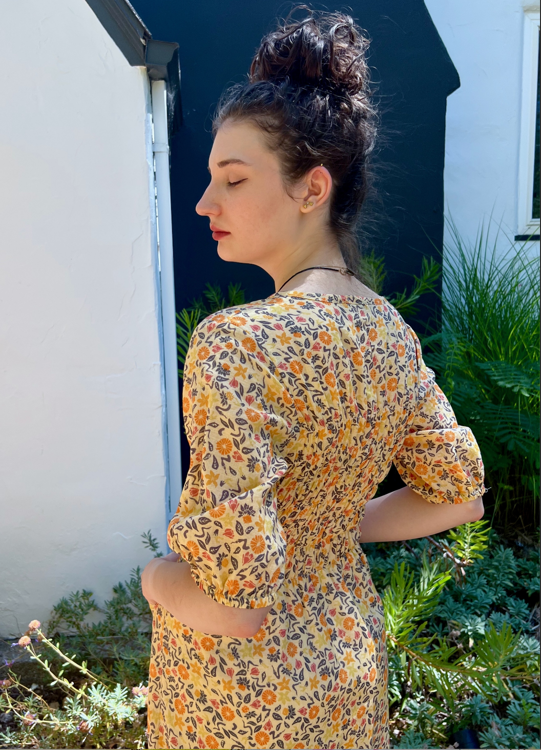 Fiji Dress - Snake/Flower Print