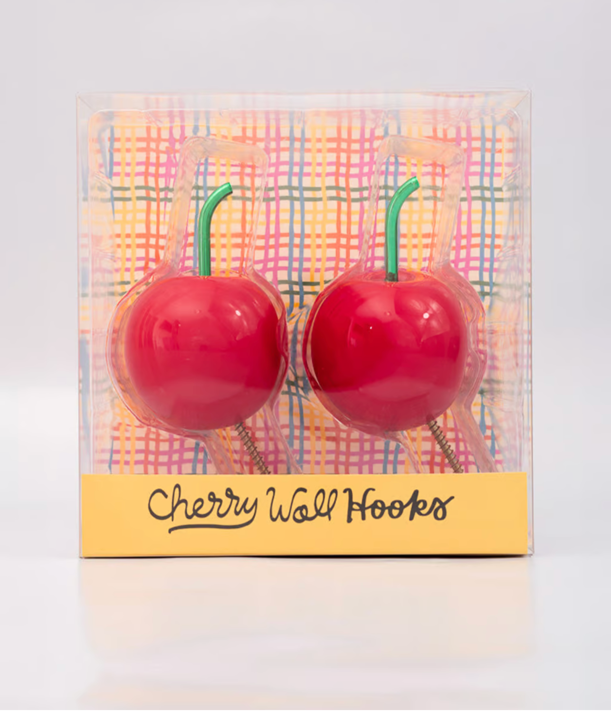 Cherry Wall Hooks - Set of 2