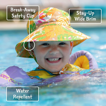 Load image into Gallery viewer, Kids Water Repellent Bucket Hats | Pink Strawberry
