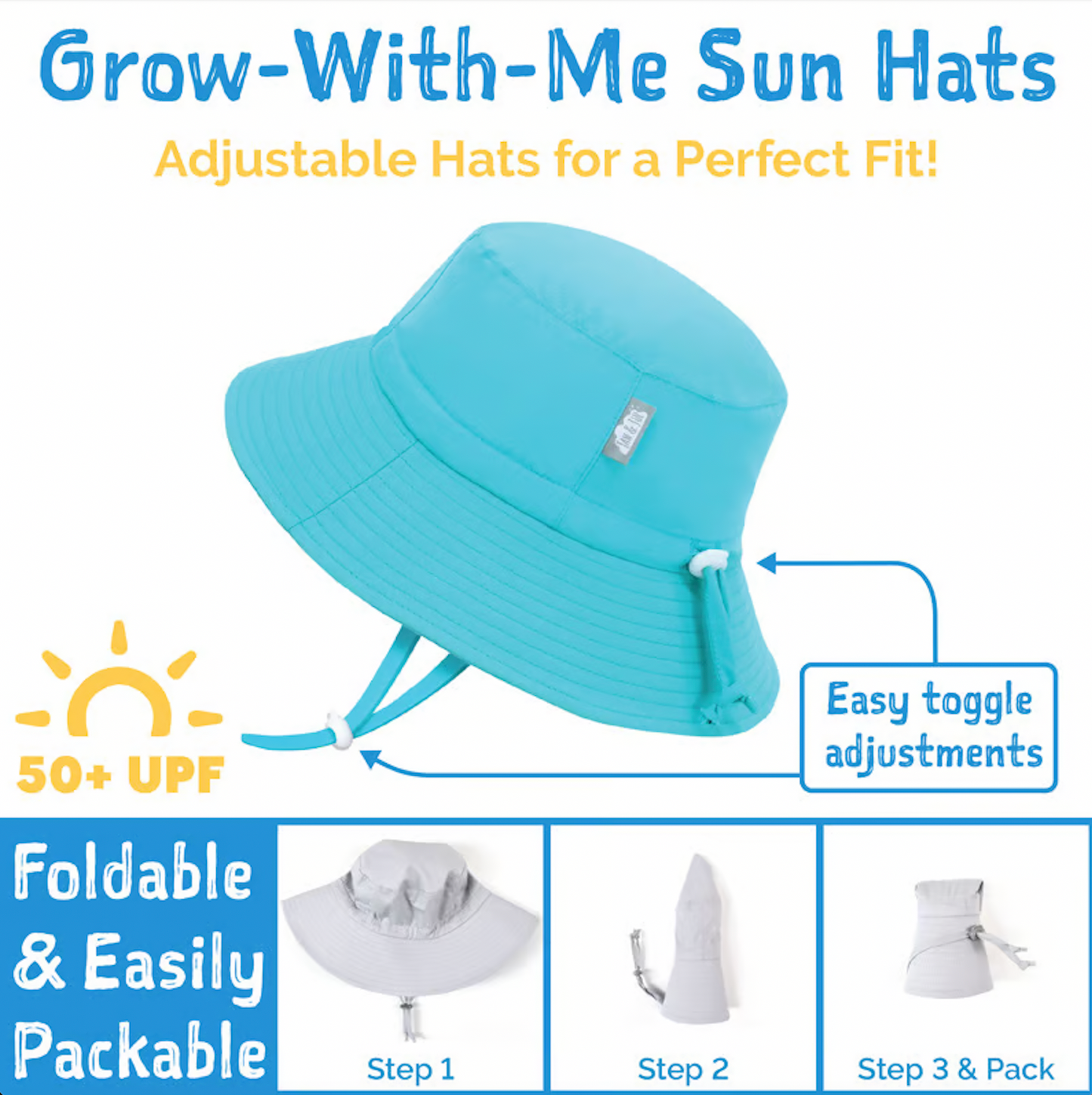 Kids Water Repellent Bucket Hats | Dinoland