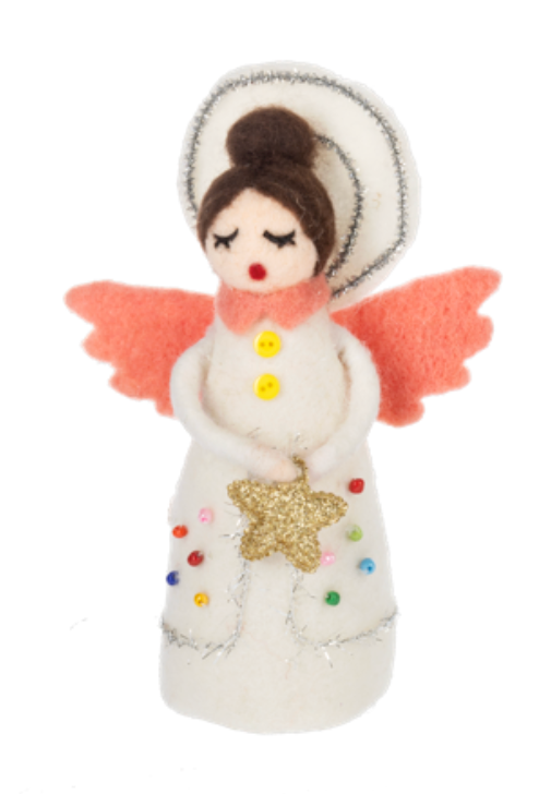 Singing Angel Ornaments - Two Styles