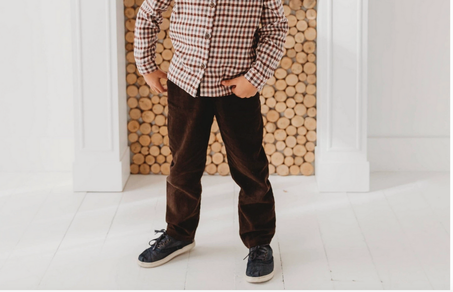 Cord Pants - Brown