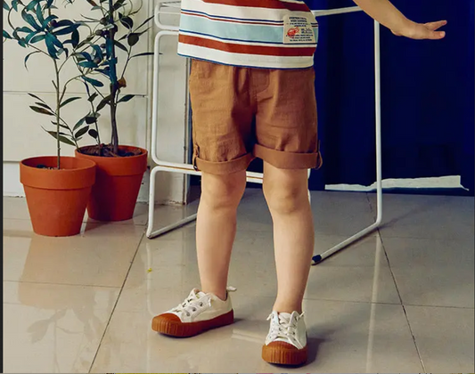 Bryson Baggy-Fit Pull-On Roll-Up Shorts
