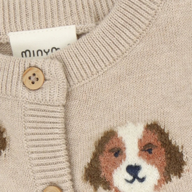 Puppy Dog Baby Cardigan