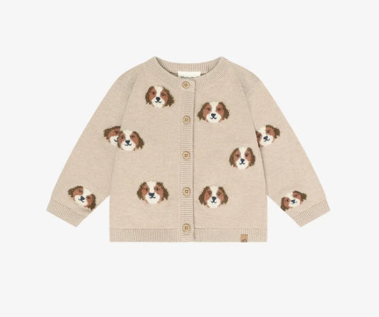 Puppy Dog Baby Cardigan