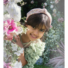 Load image into Gallery viewer, Sequin Knotted Headband - Pink
