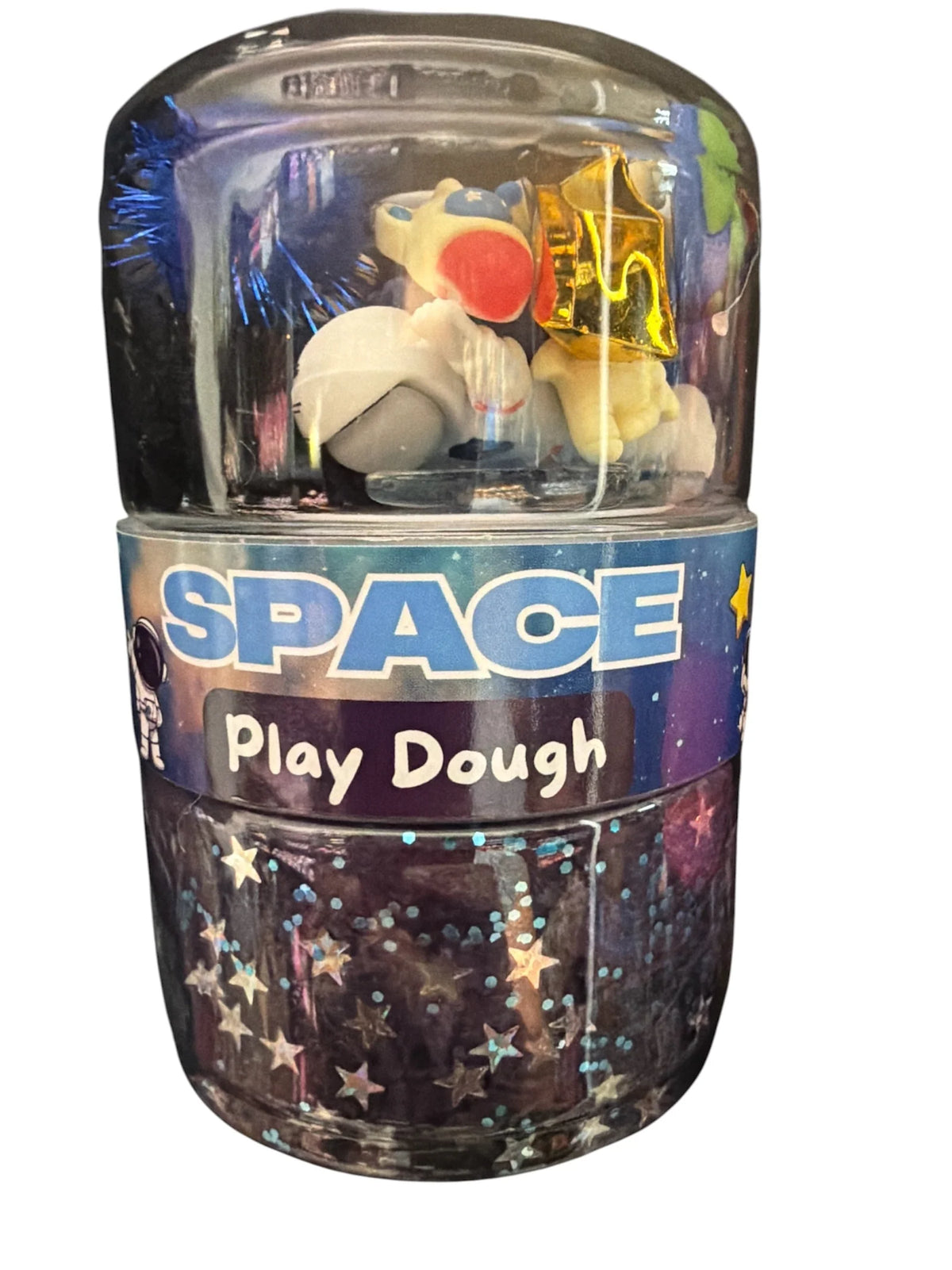 Space Play Dough Jar