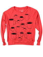 Load image into Gallery viewer, Pia Pullover - Coffee Cups
