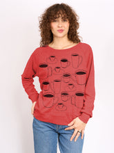 Load image into Gallery viewer, Pia Pullover - Coffee Cups
