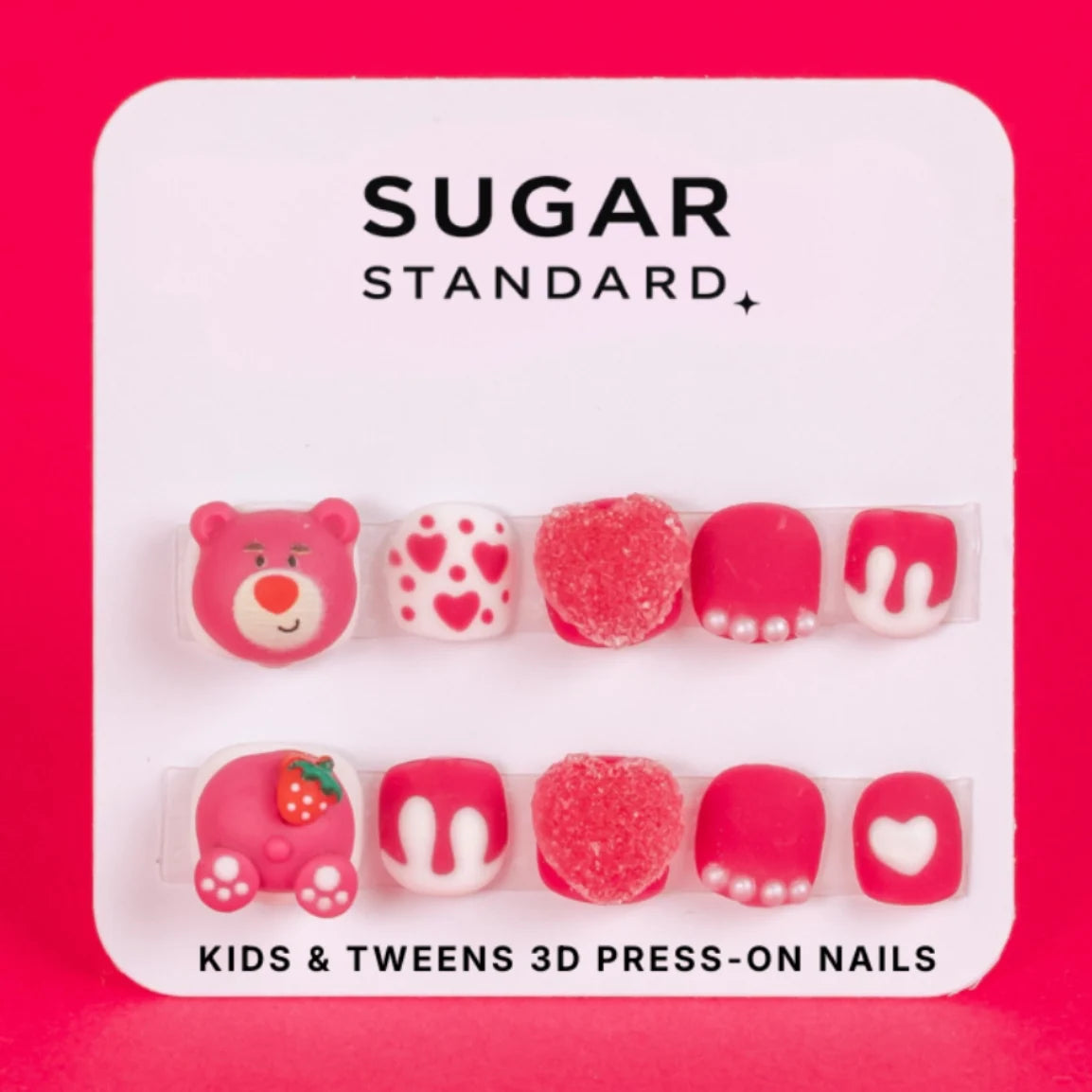 Little Sugar Nails - Sweetheart Bear