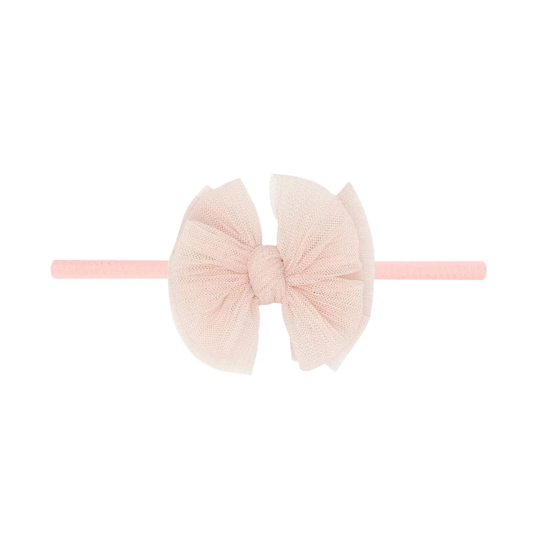 Baby Bling Tulle Baby Fab® Skinny Headbands - three colors