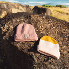 Load image into Gallery viewer, Smell The Flowers Beanie - Pink/Marigold
