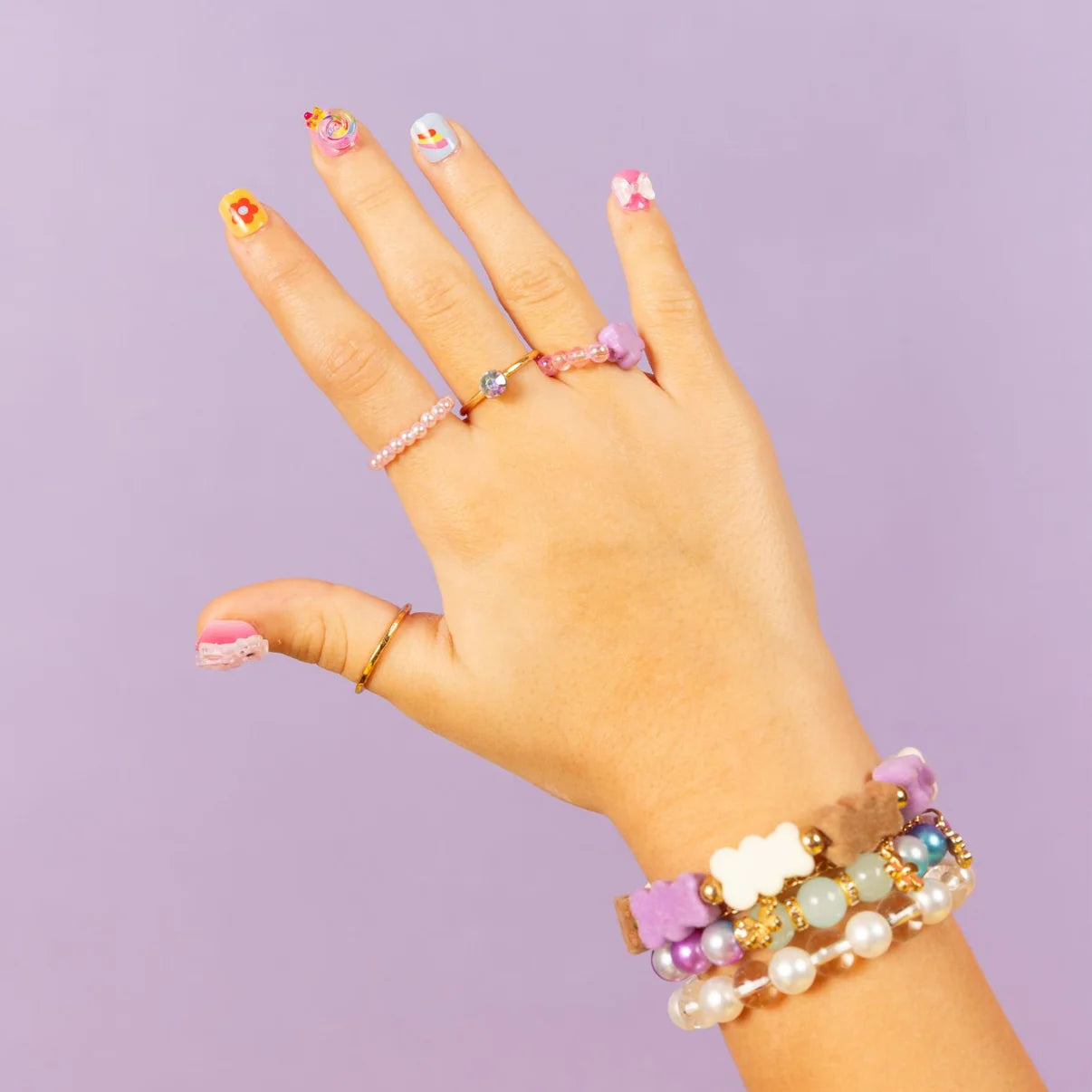 Little Sugar Nails - Rainbow Pony