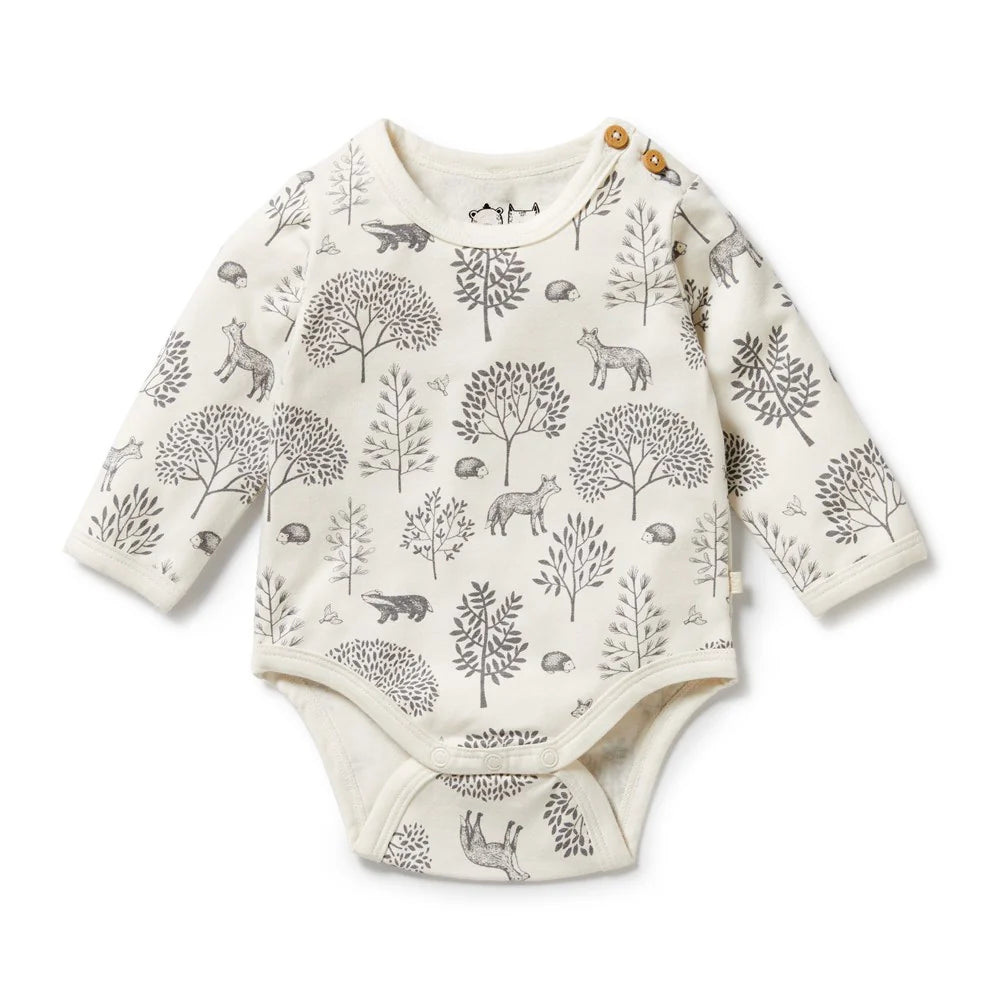 Woodland Organic Bodysuit