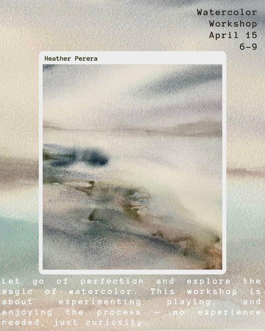 (SEATTLE) Watercolor Workshop - April 15