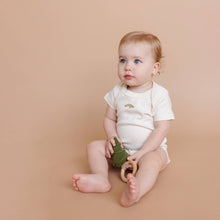 Load image into Gallery viewer, Teether Tree Crochet Rattle

