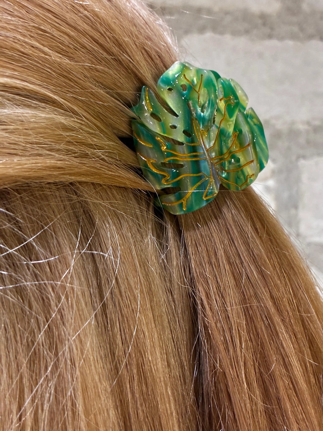 Mini Monstera Hair Claw