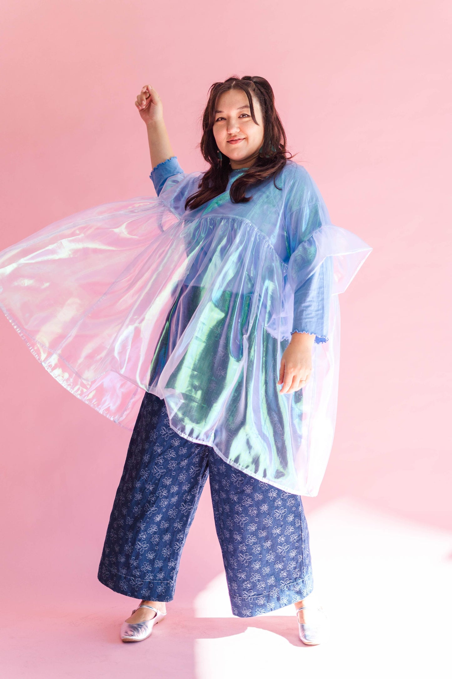 Daisy Denim Wide Leg Pant