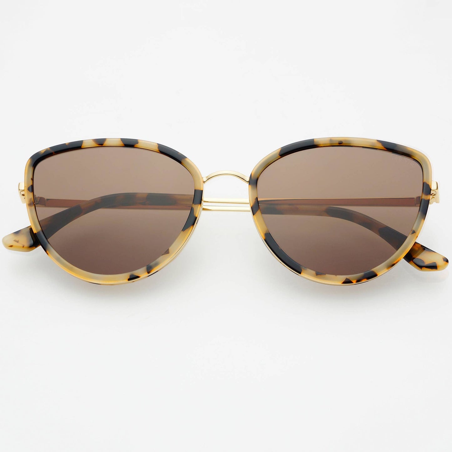 Luna Acetate Womens Cat Eye Sunglasses - Tortoise
