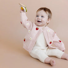 Load image into Gallery viewer, Strawberry Flower Cardigan
