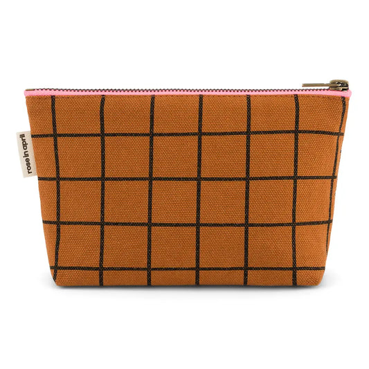 Pouch - Ginger School Check