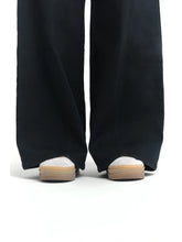 Load image into Gallery viewer, 32&quot; Pull-On Wide Leg Jeans w/ Tummy Control in Black
