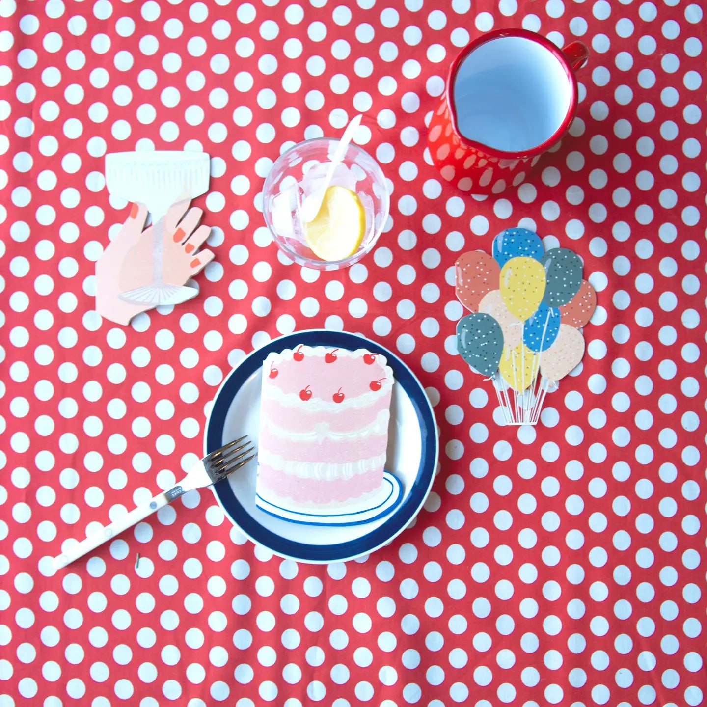 Party Cake Die Cut Card - Party Collection