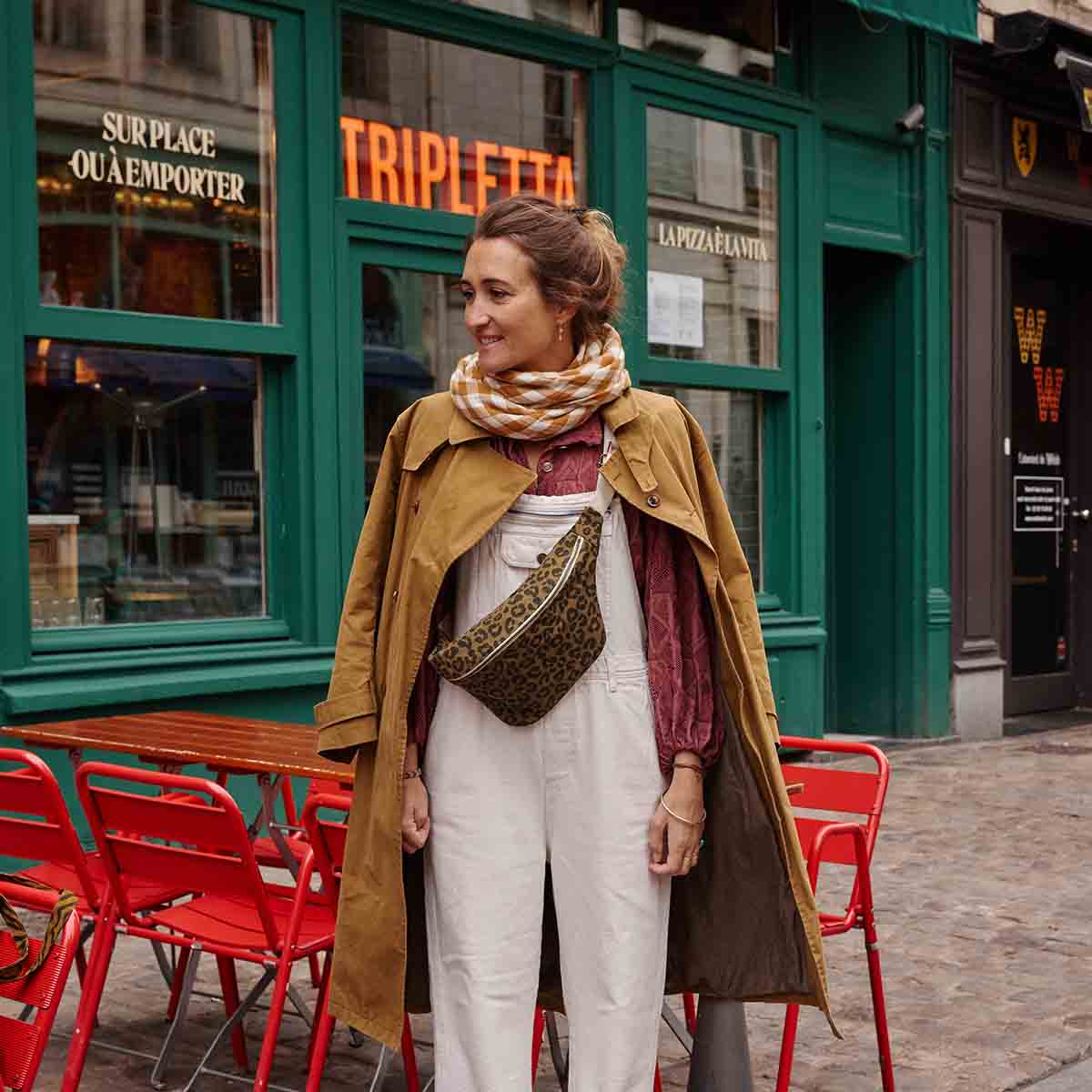 Women's Bum Bag - Graou Olive