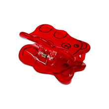 Load image into Gallery viewer, Mini Red Gummy Bear Hair Claw Clip
