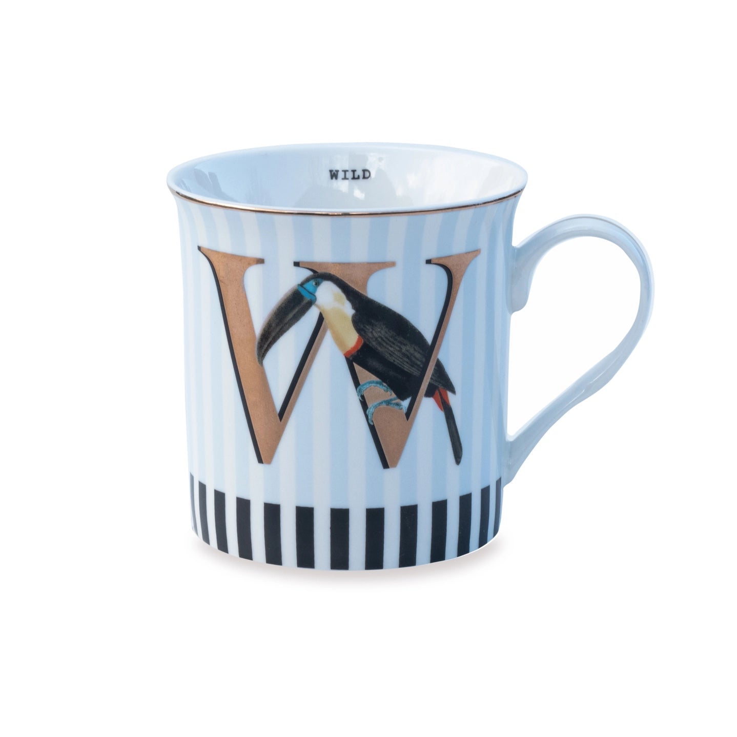 Yvonne Ellen the Gold Edition Alphabet Mugs