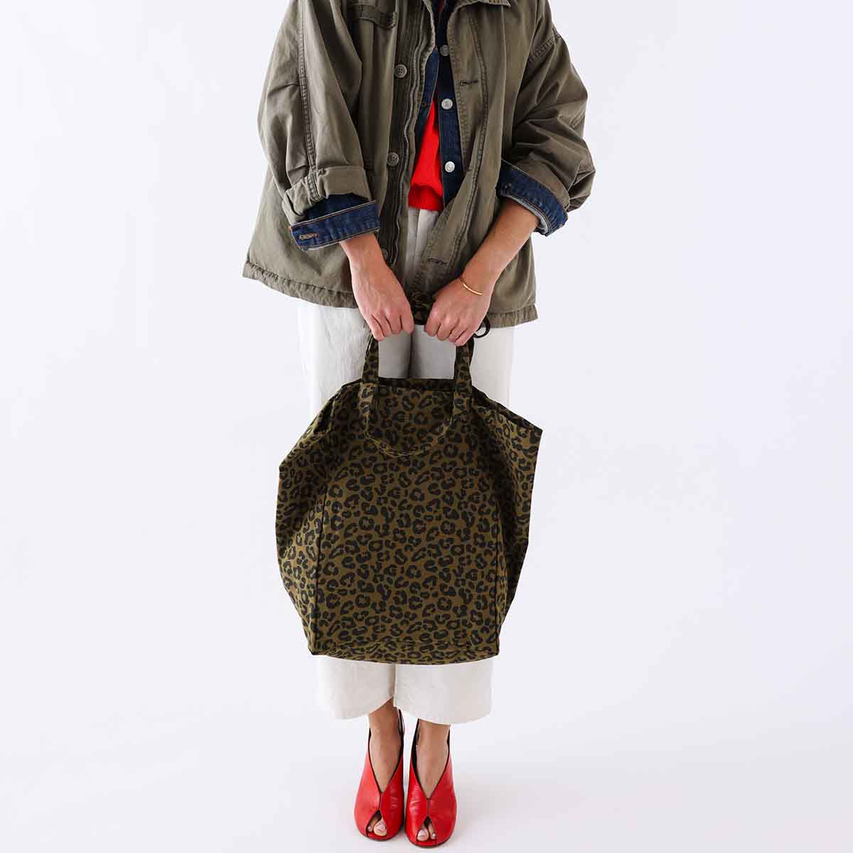 Elisabeth Tote Bag - Graou Olive