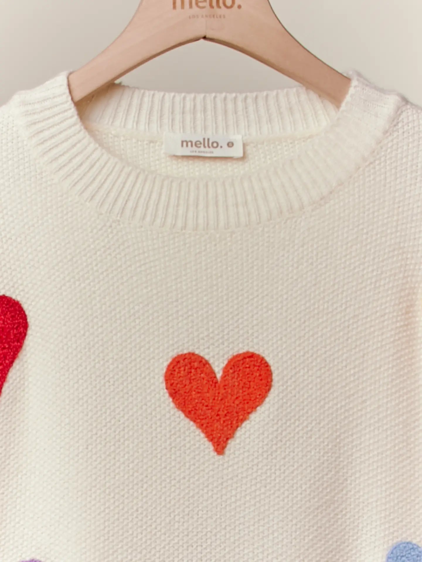 Heart Shaped Patterns Sweater