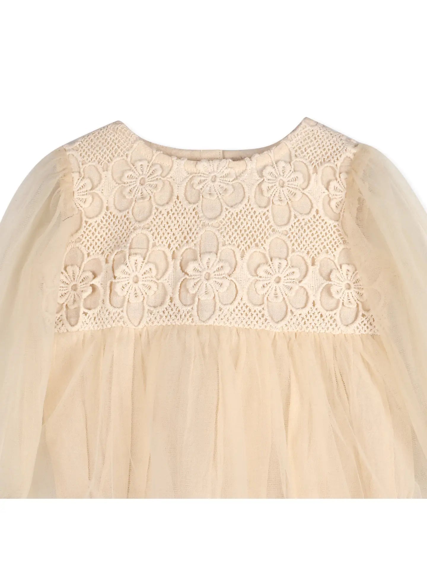Thalia Crochet Lace Tutu Romper & Headband
